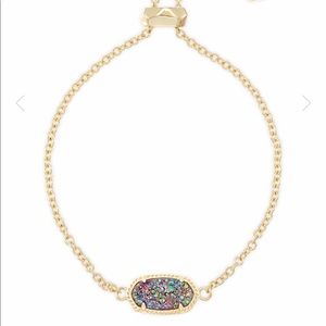NWOT KENDRA SCOTT MULTICOLOR DRUSY BRACELET